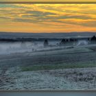 Nebel zieht übers Land