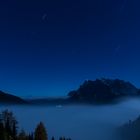 Nebel-Zugspitze-Sterne