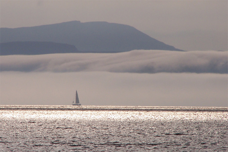 Nebelbank vor Skye