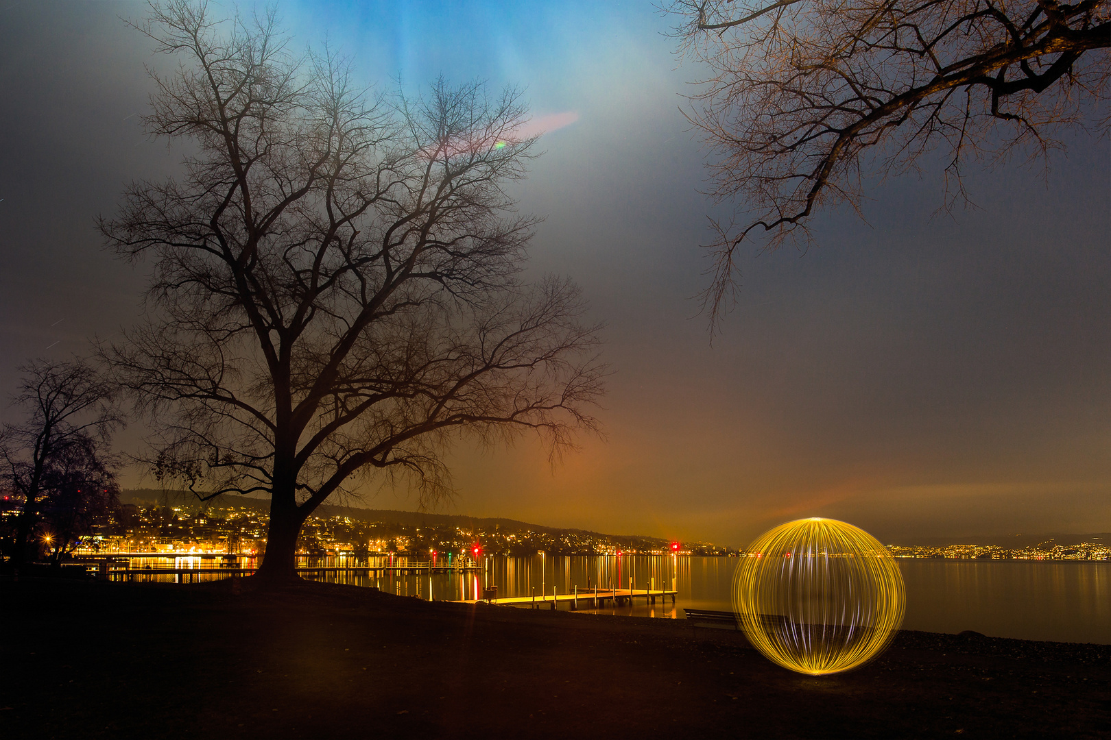 Nebeldecke und Vollmond, ein Naturschauspiel das unvergesslich bleibt  