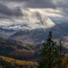 Nebelfelder in den Höhen des Murgtals