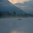 Nebelfischer am Weissensee