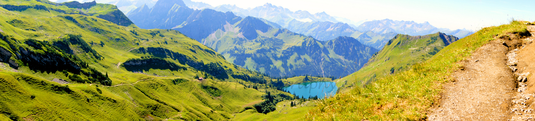 Nebelhorn Bergpanorama