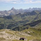 Nebelhorn Blick mit Hofätsblick