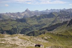 Nebelhorn Blick mit Hofätsblick