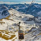 Nebelhorn , Blick zur Station Höfatsblick