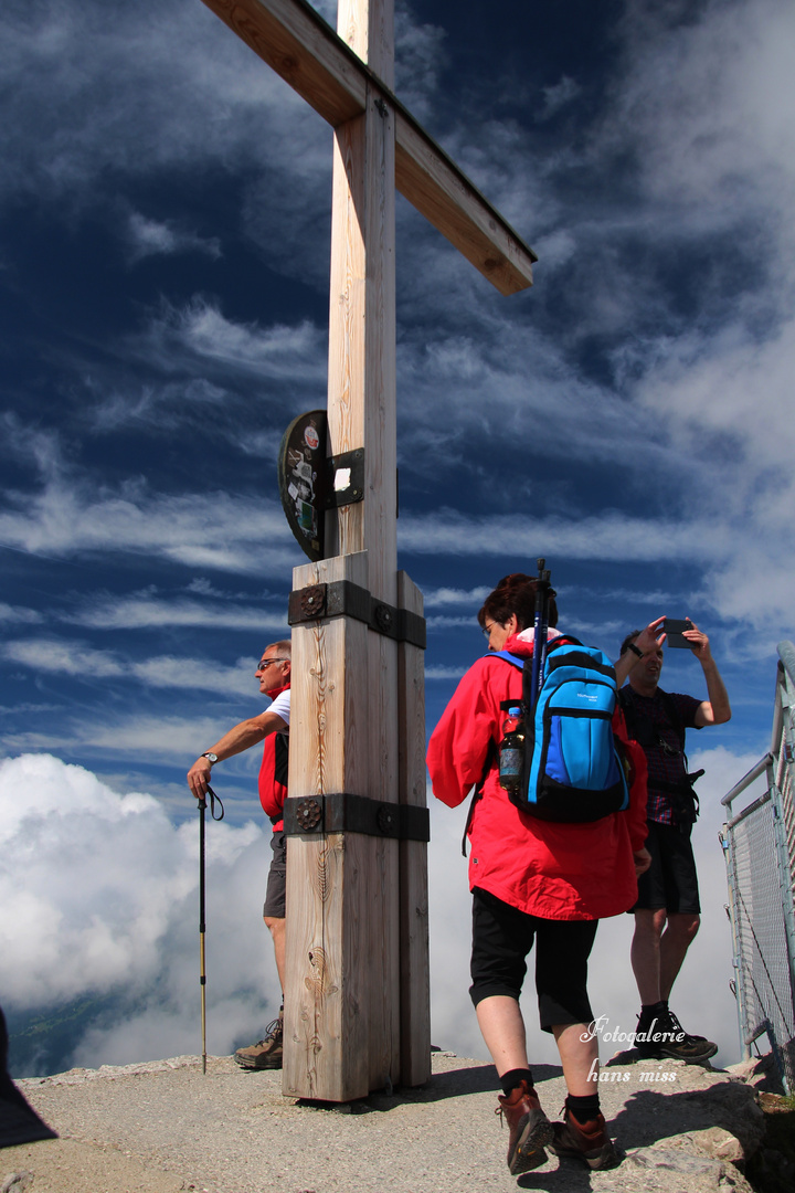 Nebelhorn Gipfelkreuz 2224m