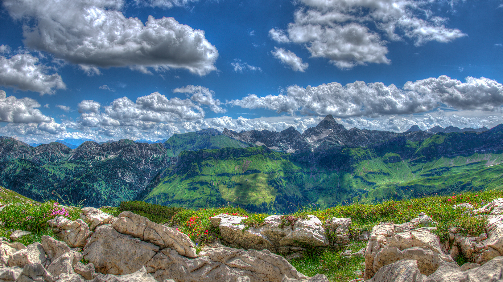 Nebelhorn Oberstorf Alpen