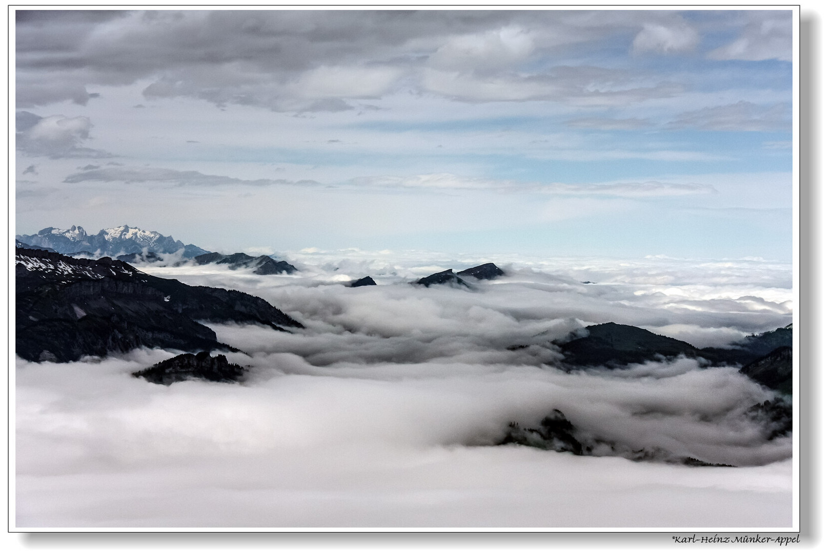 Nebelhorn _ Über den Wolken