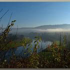 Nebeliger Herbstmorgen a.d. Weser