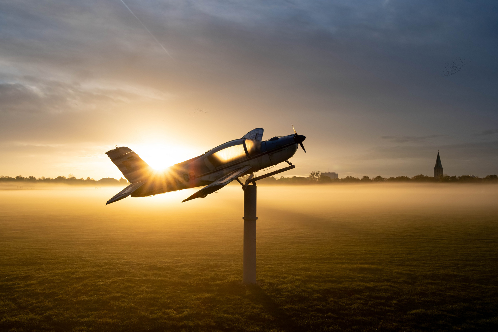 Nebeliger Morgen in Hamm