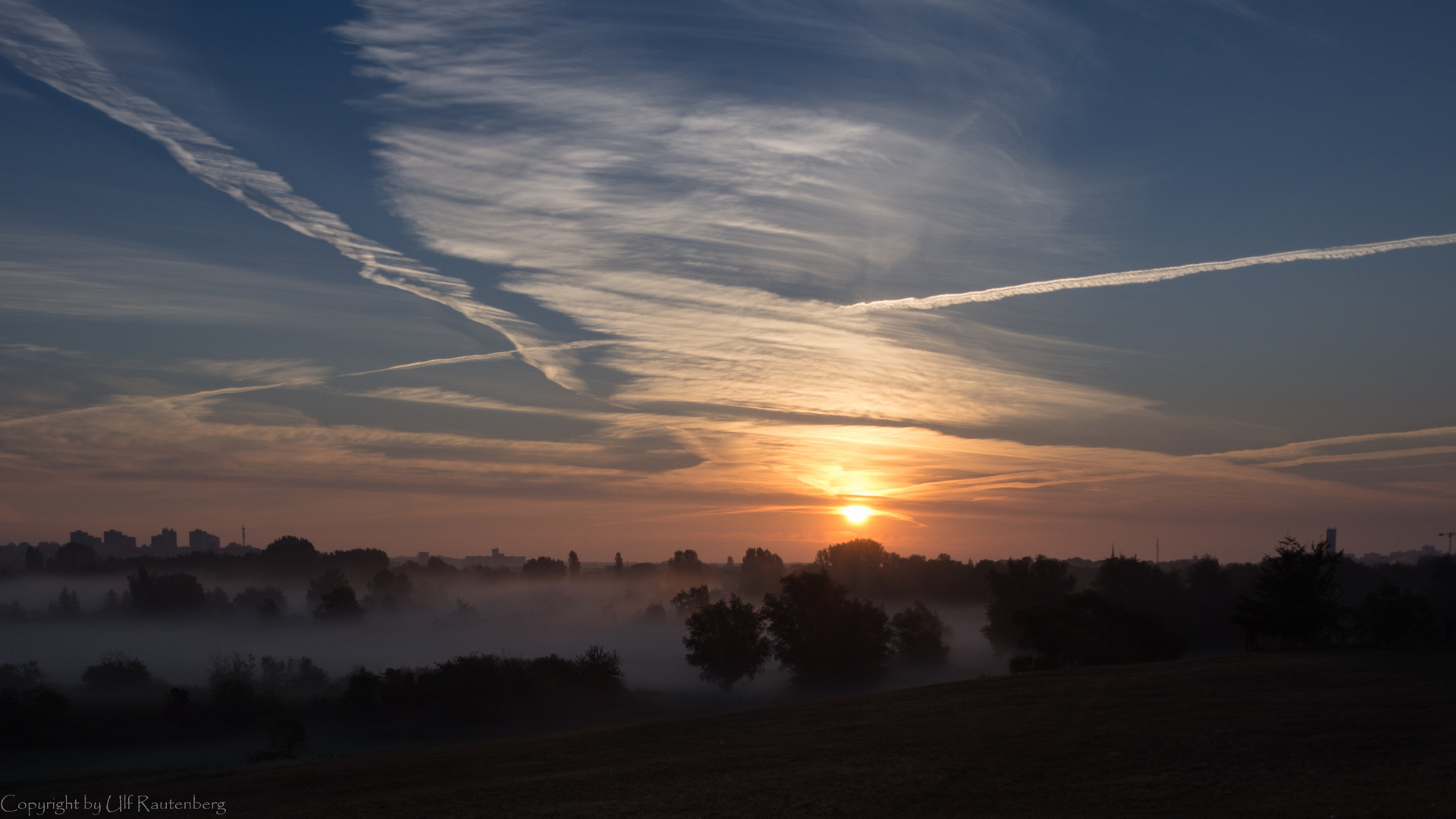 Nebeliger Sonnenaufgang!