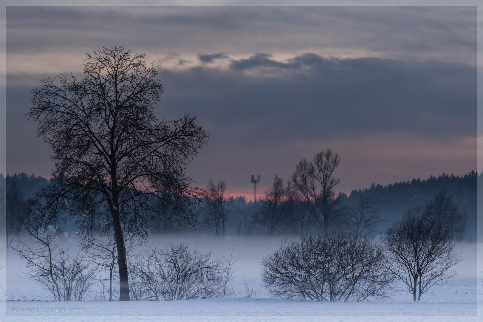 Nebellandschaft in Mooskirchen