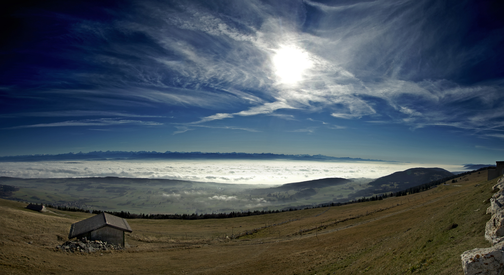 Nebelmeer am Chasseral