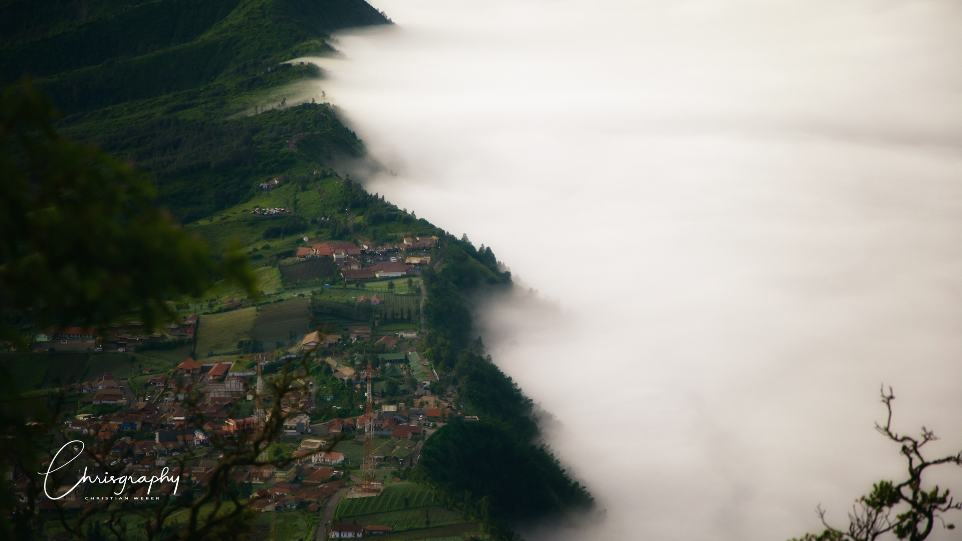 Nebelmeer am Mount Bromo