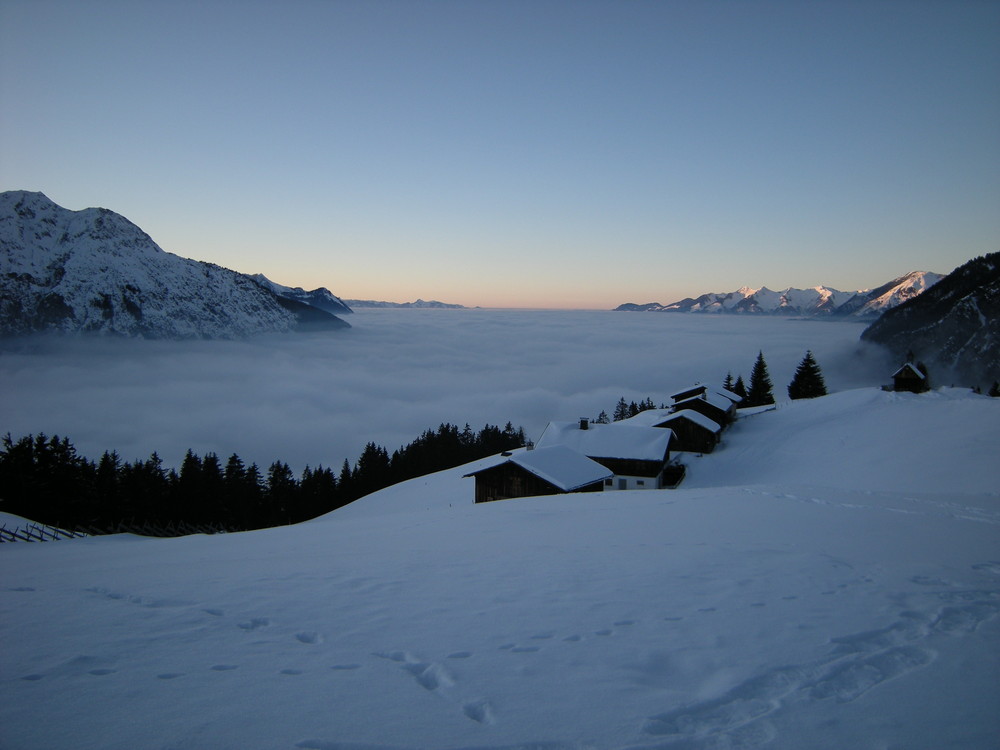 Nebelmeer am Rellseck