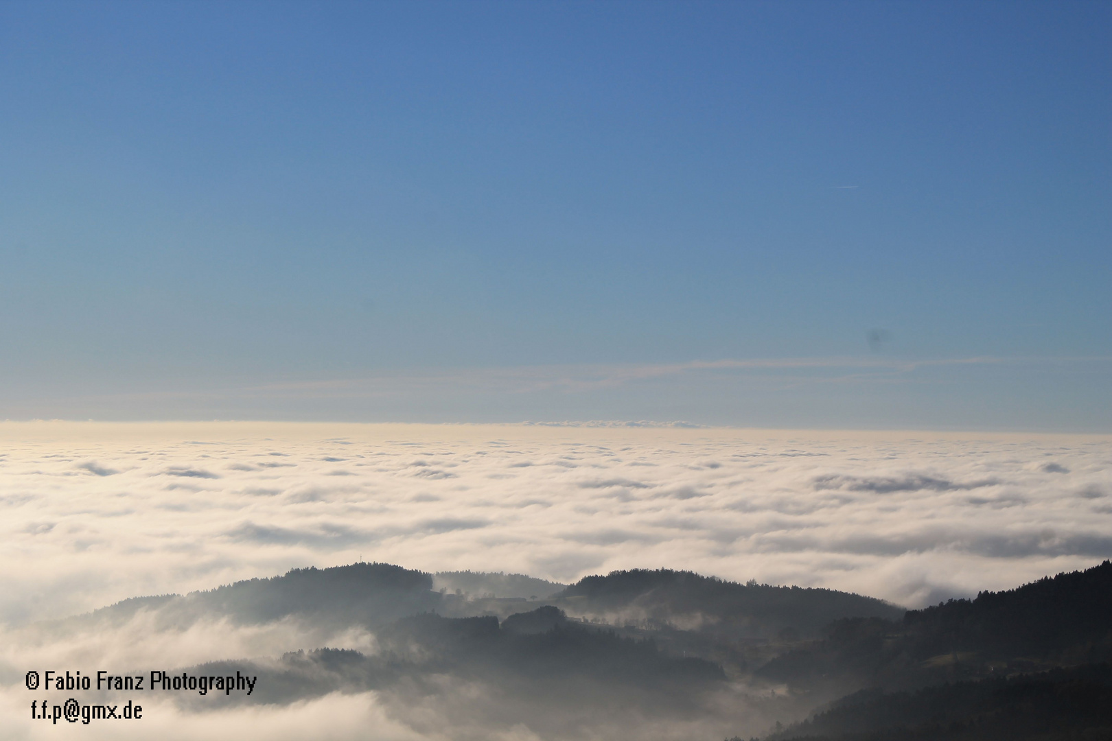 Nebelmeer im Bayerwald