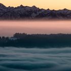 Nebelmeer im Pfaffenwinkel