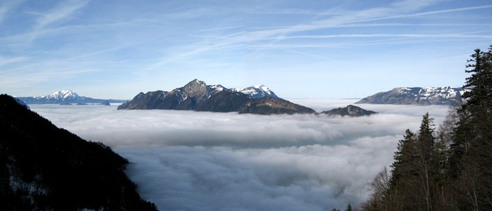 nebelmeer mit rigi und pilatus