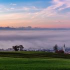 Nebelmeer schützt schwäbisches Meer