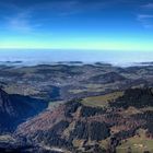 Nebelmeer statt Bodensee