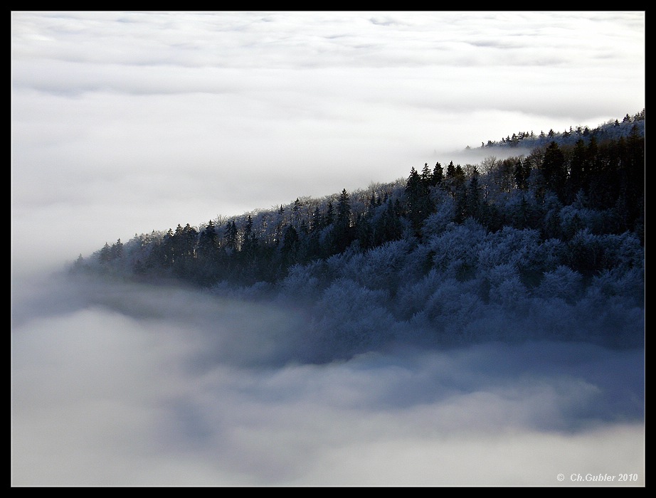 Nebelmeer über dem Jura