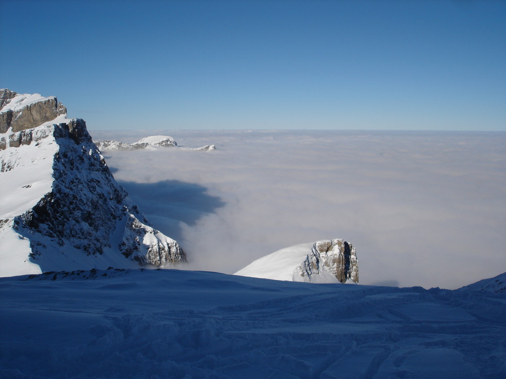 Nebelmeer über der Innerschweiz