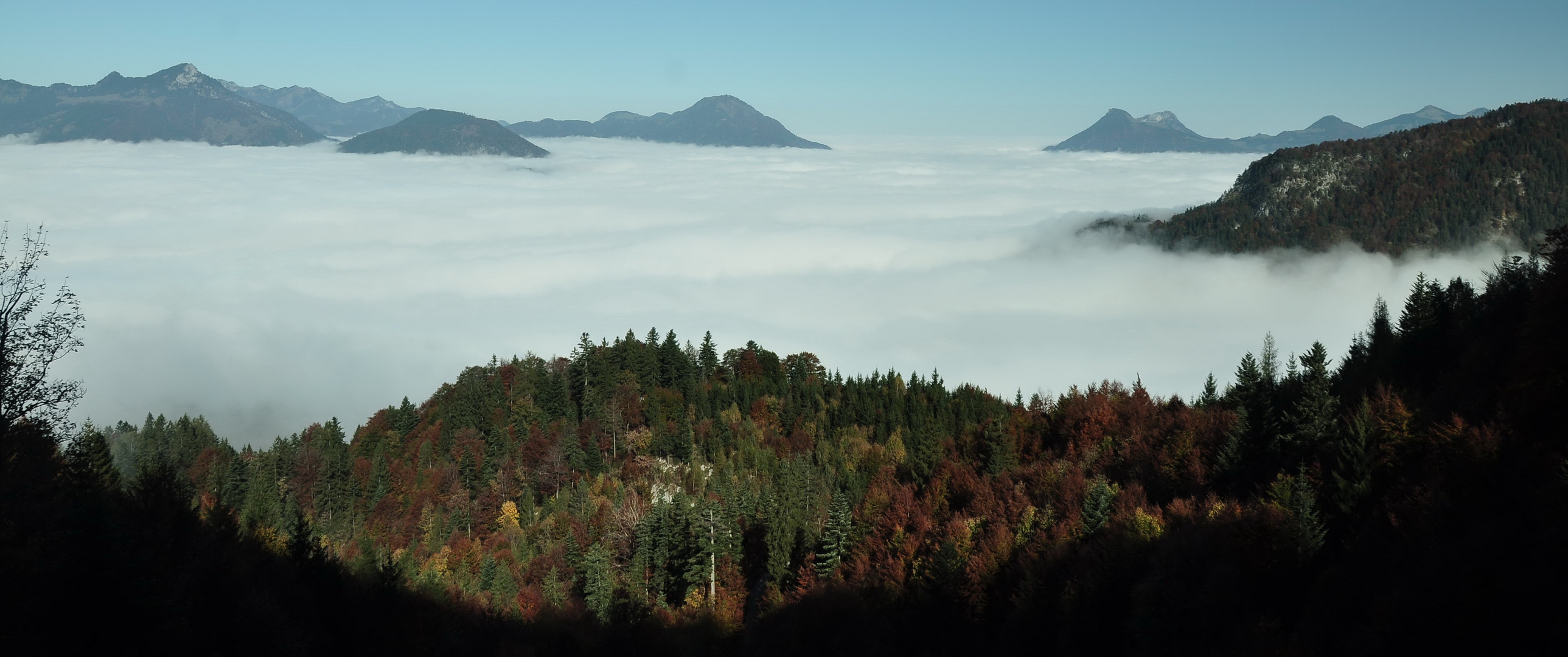 Nebelmeer über Kufstein