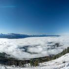 Nebelmeer über Salzburg