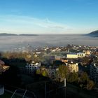 Nebelmeer über Zugersee 