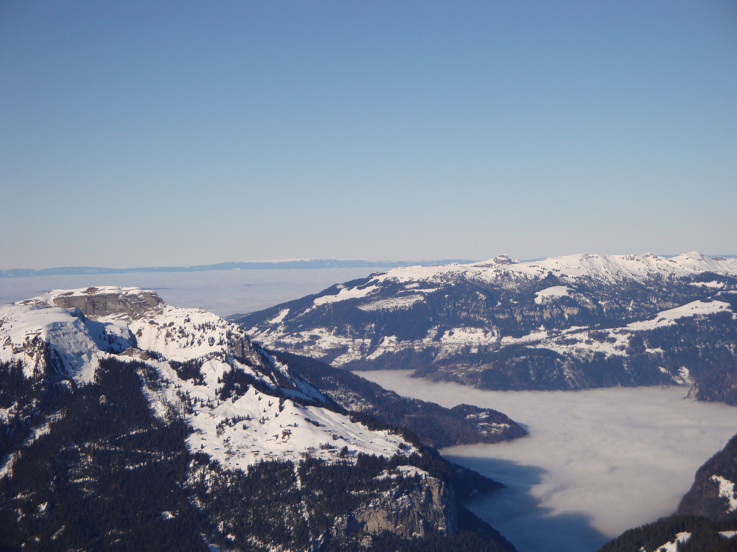 Nebelmeer überm Berner Oberland