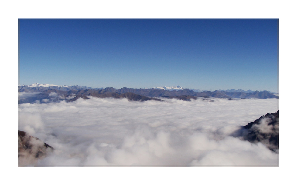 "Nebelmeer überm Pustertal"