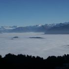 Nebelmeer vom Pilatus bei Luzern