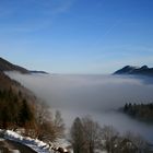 Nebelmeer zwischen den Juraketten