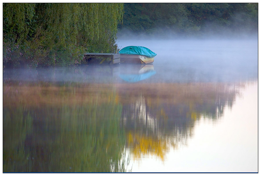 Nebelmorgen am Fluss, oder....