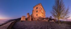 Nebelmorgen am Hambacher Schloss