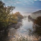 Nebelmorgen an der Fulda