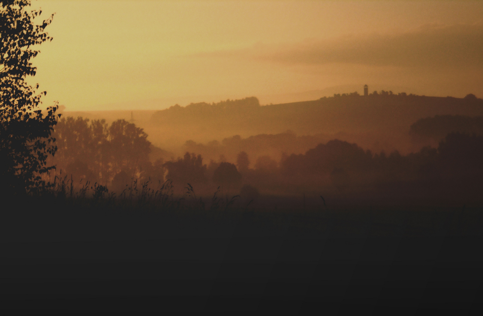 Nebelmorgen im Eichsfeld