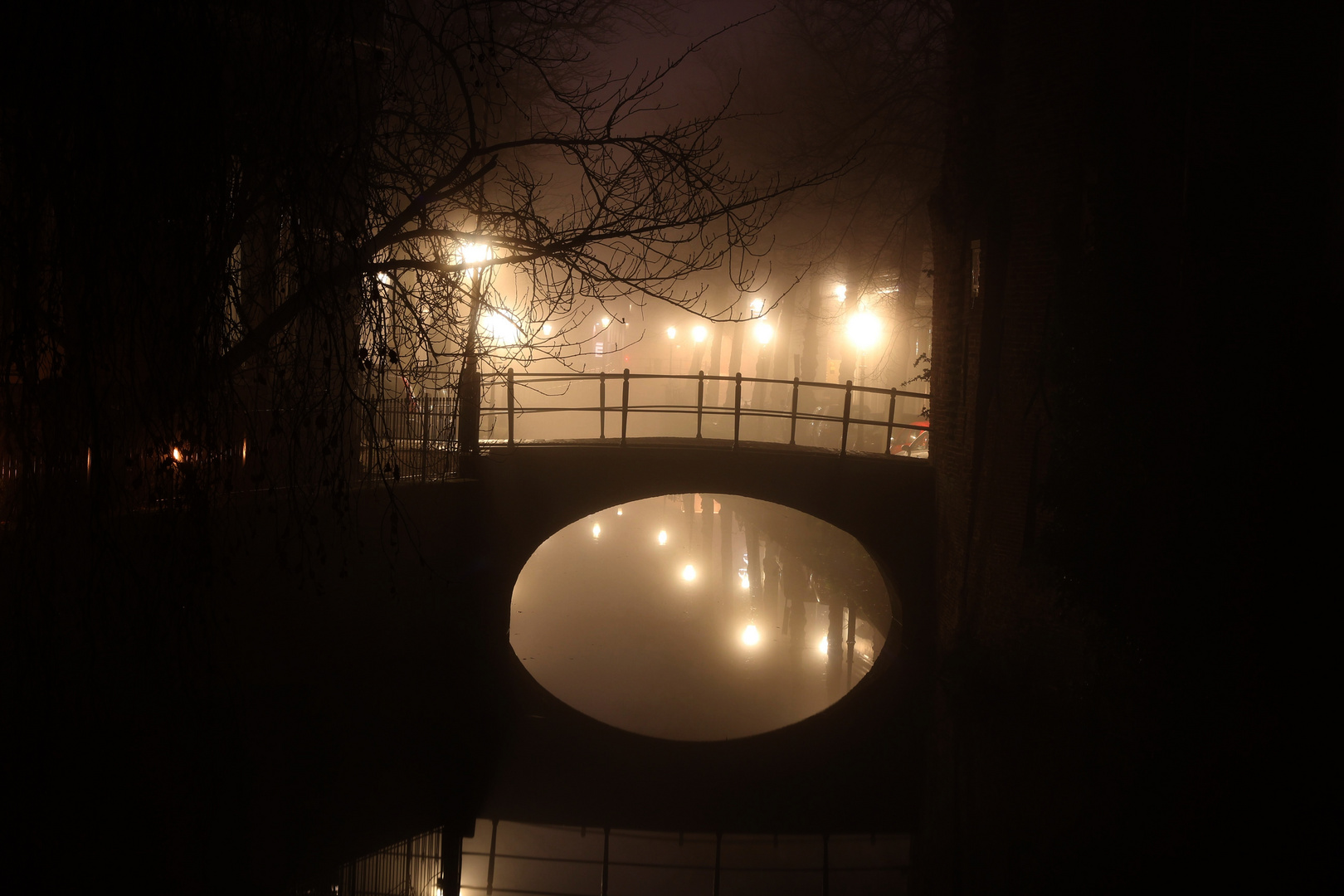 Nebelnacht in Amersfoort