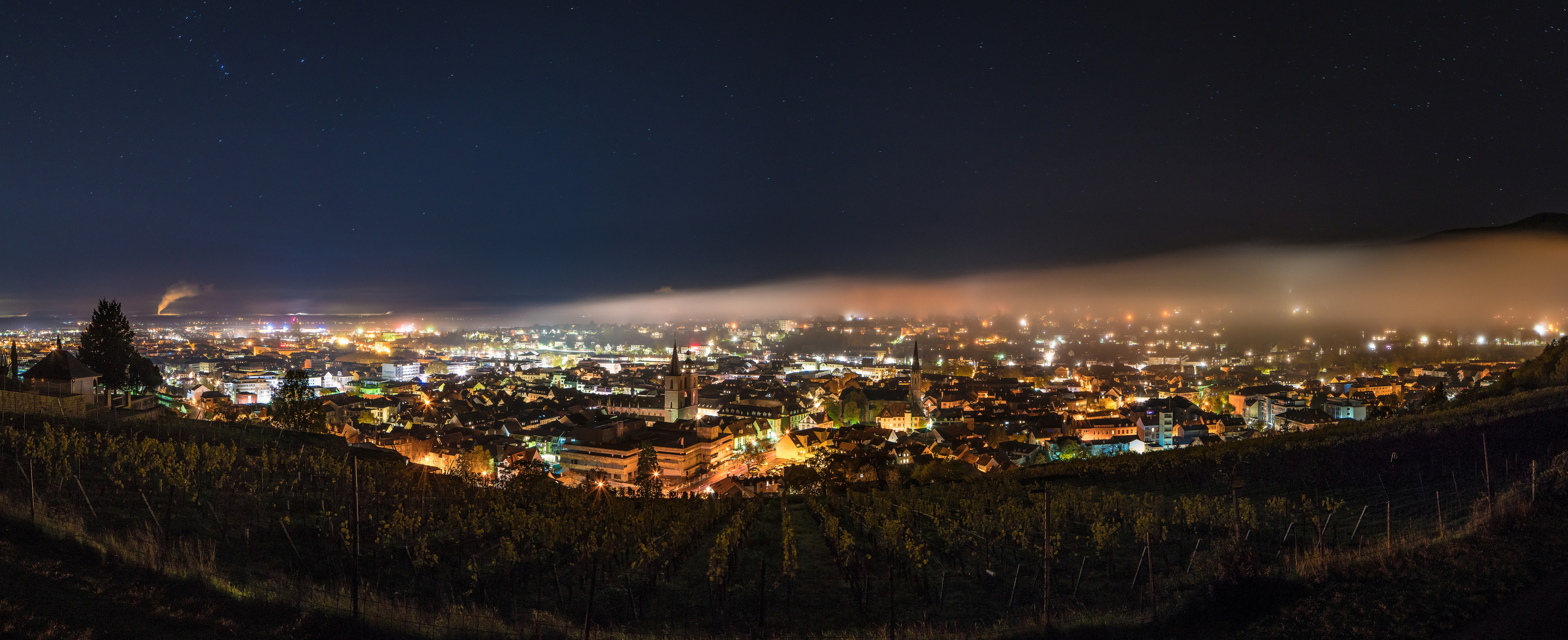 Nebelnacht in Neustadt