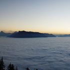 Nebelpanorama über Salzburg