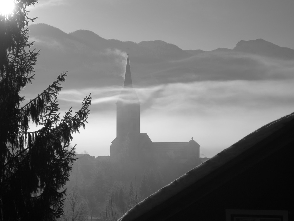 Nebelschleier über Radstadt