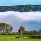 Nebelschwade über Steinau