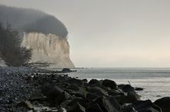 Nebelschwaden an der Kreideküste