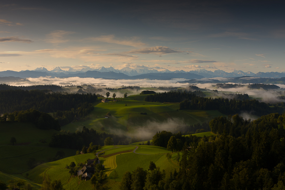 Nebelschwaden im Emmental