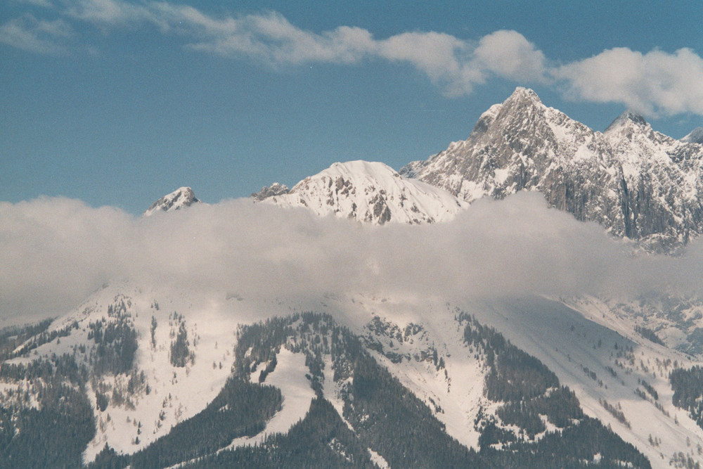 Nebelschwaden oder "Die Berge sind einfach zu hoch"