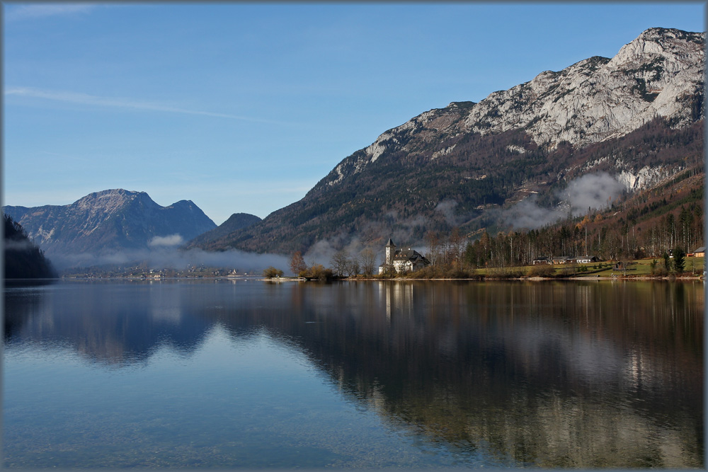 Nebelschwaden übern Grundlsee