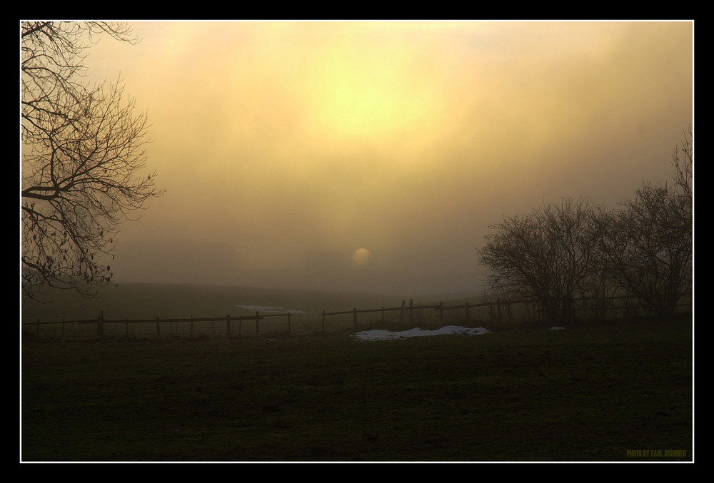 Nebelsonne