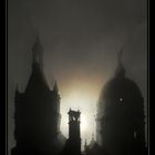 Nebelsonne am Schloss