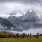 Nebelstimmung am Ahornboden